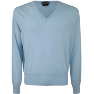 Tom Ford, Heren, Truien, Blauw, Maat: XL