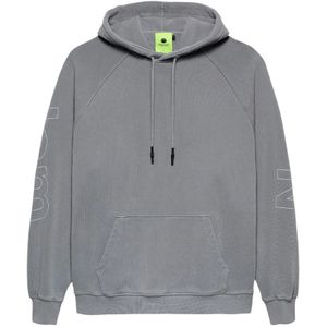 New Amsterdam Surf Association, Heren, Sweatshirts & Hoodies, Grijs, Maat: XS Katoen,