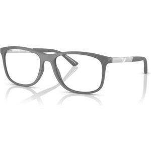 Emporio Armani, unisex, Accessoires, Grijs, Maat: 55 MM