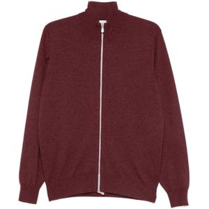 Brunello Cucinelli, Heren, Truien, Rood, Maat: 2XL
