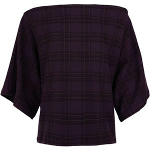 March23, Dames, Blouses & Shirts, Paars, Maat: S