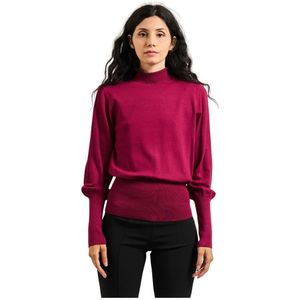 Silvian Heach, Dames, Truien, Rood, Maat: XS Viscose,