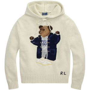 Ralph Lauren, Dames, Sweatshirts & Hoodies, Wit, Maat: 2XS