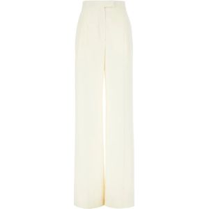 Alexander McQueen, Dames, Broeken, Wit, Maat: M Wol,