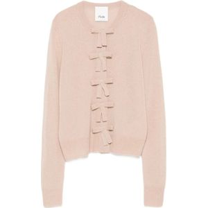 Allude, Dames, Truien, Beige, Maat: XS Wol,