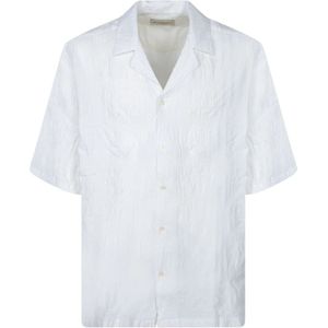 Officine Générale, Heren, Overhemden, Wit, Maat: S