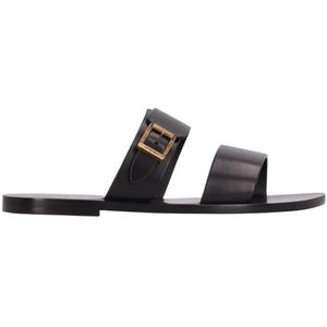 Saint Laurent, Heren, Schoenen, Zwart, Maat: 42 EU