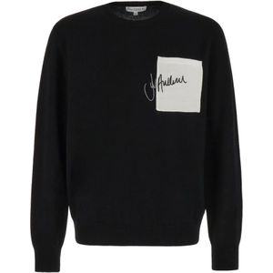 JW Anderson, Heren, Truien, Zwart, Maat: XS Wol,
