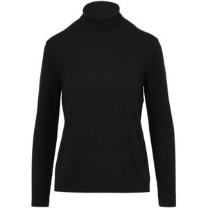 Weekend Max Mara, Dames, Truien, Zwart, Maat: S