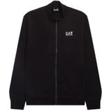 EA7 - 8NPM36_PJVTZ - Sweatshirt - Zwart - Casual - Sportief - Katoen
