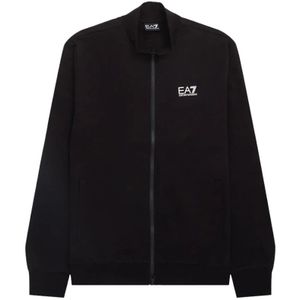 EA7 - 8NPM36_PJVTZ - Sweatshirt - Zwart - Casual - Sportief - Katoen
