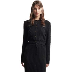 Kocca, Dames, Truien, Zwart, Maat: S