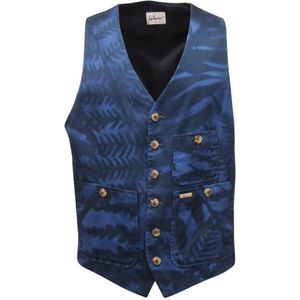 Luis Trenker, Heren, Jassen, Blauw, Maat: L