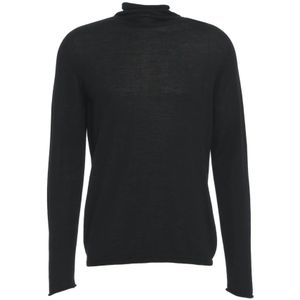 Hannes Roether, Heren, Truien, Zwart, Maat: M Wol,