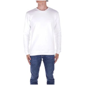 Dondup, Heren, Sweatshirts & Hoodies, Wit, Maat: L Katoen,