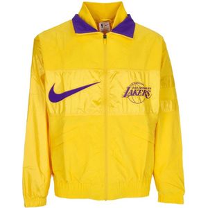 Nike, Heren, Jassen, Geel, Maat: L Katoen,