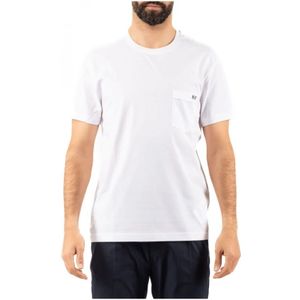 Fay, Heren, Tops, Wit, Maat: 2XL Katoen,