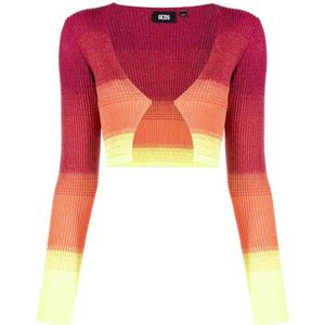 Gcds, Dames, Truien, Veelkleurig, Maat: S Viscose,