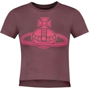 Vivienne Westwood, Dames, Tops, Rood, Maat: XS Katoen,