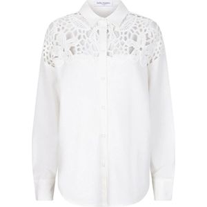 Lofty Manner, Dames, Blouses & Shirts, Wit, Maat: XS