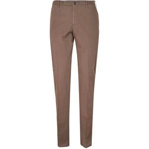 Incotex, Heren, Broeken, Bruin, Maat: M Katoen,