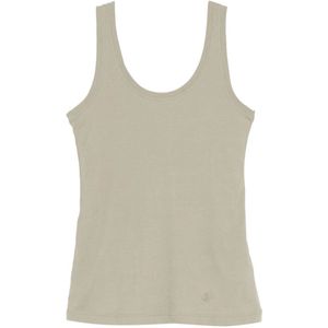 Jil Sander, Dames, Tops, Beige, Maat: S Katoen,