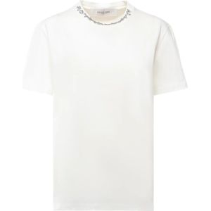 Golden Goose, Dames, Tops, Wit, Maat: XS Katoen,