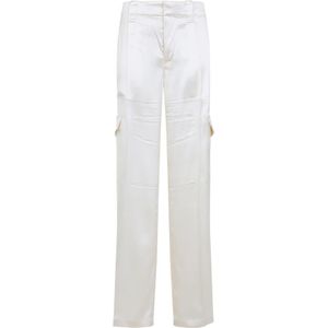 Phoebe Philo, Dames, Broeken, Wit, Maat: M Zijde,