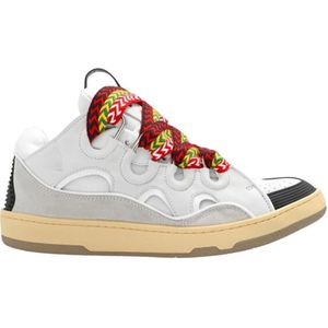 Lanvin Curb Sneakers , White , Heren , Maat: 42 EU