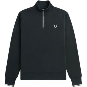 Fred Perry, Heren, Sweatshirts & Hoodies, Groen, Maat: XL Katoen,