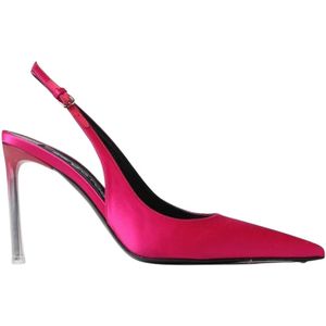Sergio Rossi, Dames, Schoenen, Roze, Maat: 40 EU Satijn,