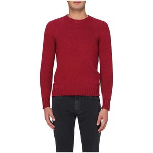Drumohr, Heren, Truien, Rood, Maat: L Katoen,