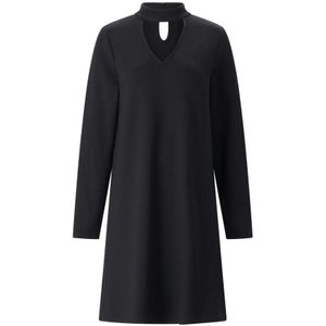 Riani, Dames, Jurken, Zwart, Maat: XS Leer,