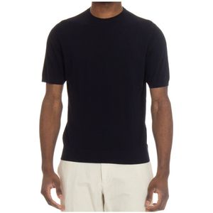 Colombo, Heren, Tops, Blauw, Maat: L Wol,