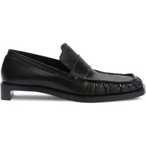 Jil Sander, Dames, Schoenen, Zwart, Maat: 37 EU Leer,