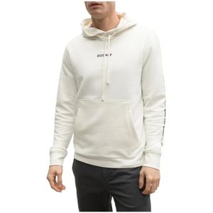 Ecoalf, Heren, Sweatshirts & Hoodies, Wit, Maat: M Katoen,