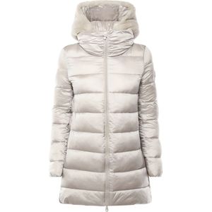 Save The Duck, Dames, Mantels, Beige, Maat: XS Nylon,