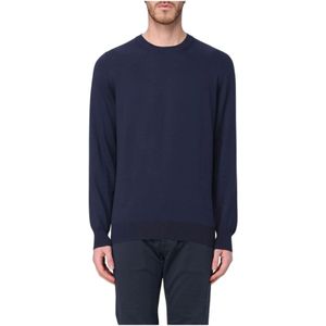 Fay, Heren, Truien, Blauw, Maat: 2XL