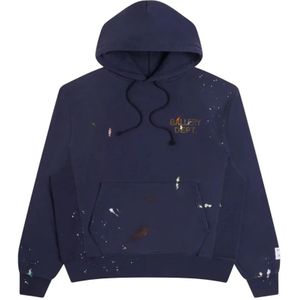 Gallery Dept., Heren, Sweatshirts & Hoodies, Blauw, Maat: L Katoen,