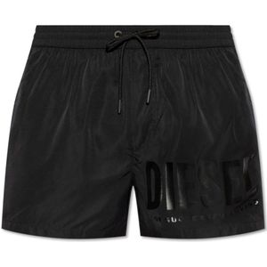 Diesel, Heren, Badkleding, Zwart, Maat: L Polyamide,