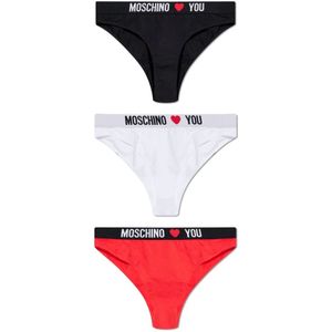 Moschino, Dames, Ondergoed, Veelkleurig, Maat: M Katoen,