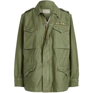 Polo Ralph Lauren, Dames, Jassen, Groen, Maat: 2XS Katoen,
