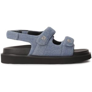 Kazar, Dames, Schoenen, Blauw, Maat: 40 EU Denim,