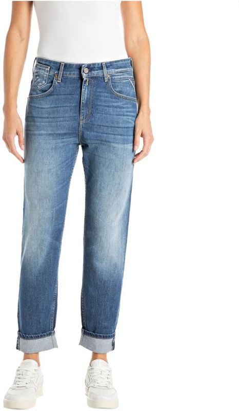 Replay, Dames, Jeans, Blauw, Maat: W24 L30