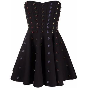 Valentino, Dames, Jurken, Zwart, Maat: XS Zijde,