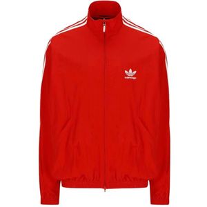 Balenciaga Oversized Adidas Jack , Red , Heren , Maat: M