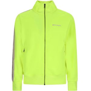 Palm Angels, Heren, Sweatshirts & Hoodies, Geel, Maat: L