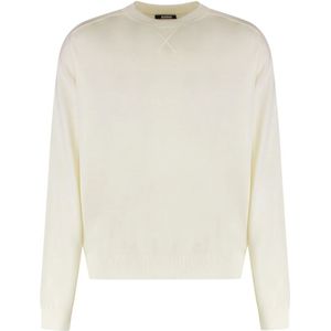 Jacquemus, Heren, Truien, Beige, Maat: XS Wol,