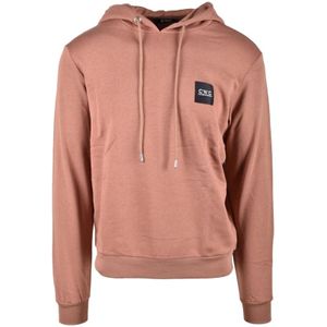Costume National, Heren, Sweatshirts & Hoodies, Bruin, Maat: 2XL Katoen,