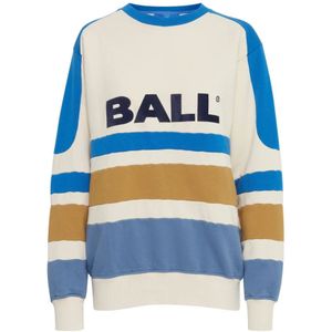 Ball, Dames, Sweatshirts & Hoodies, Veelkleurig, Maat: S Katoen,